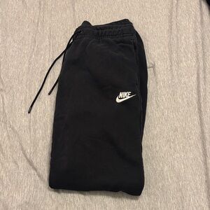 Black Cuffed Nike Sweats